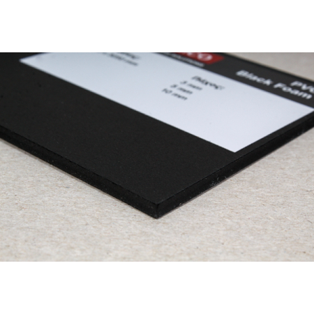 Brett Martin Black Foam FE PVC 3mm for UV ink 2050X3050